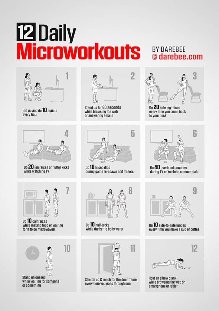 best micro workouts for busy men